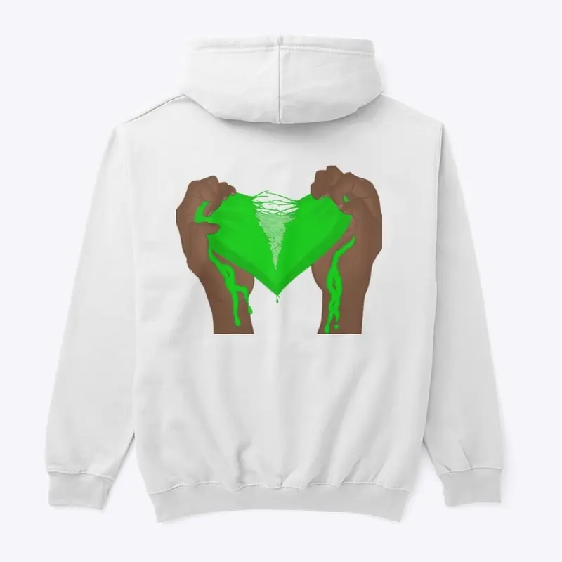 Unisex Classic Green Pullover Hoodie