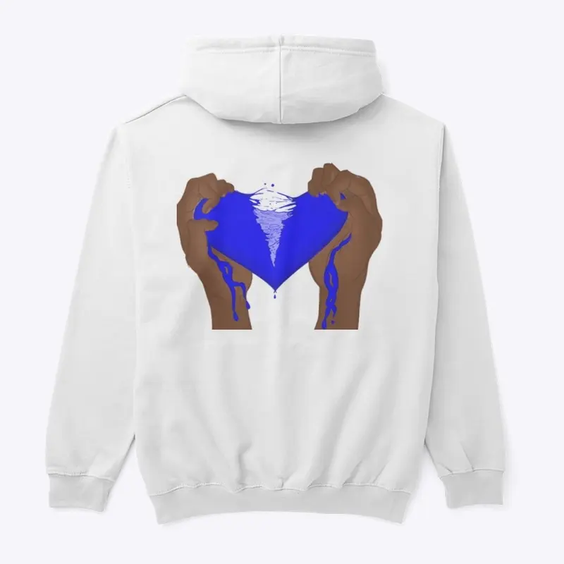 Unisex Classic Blue Pullover Hoodie