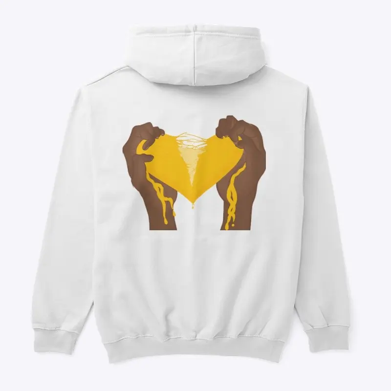 Unisex Classic Yellow Pullover Hoodie